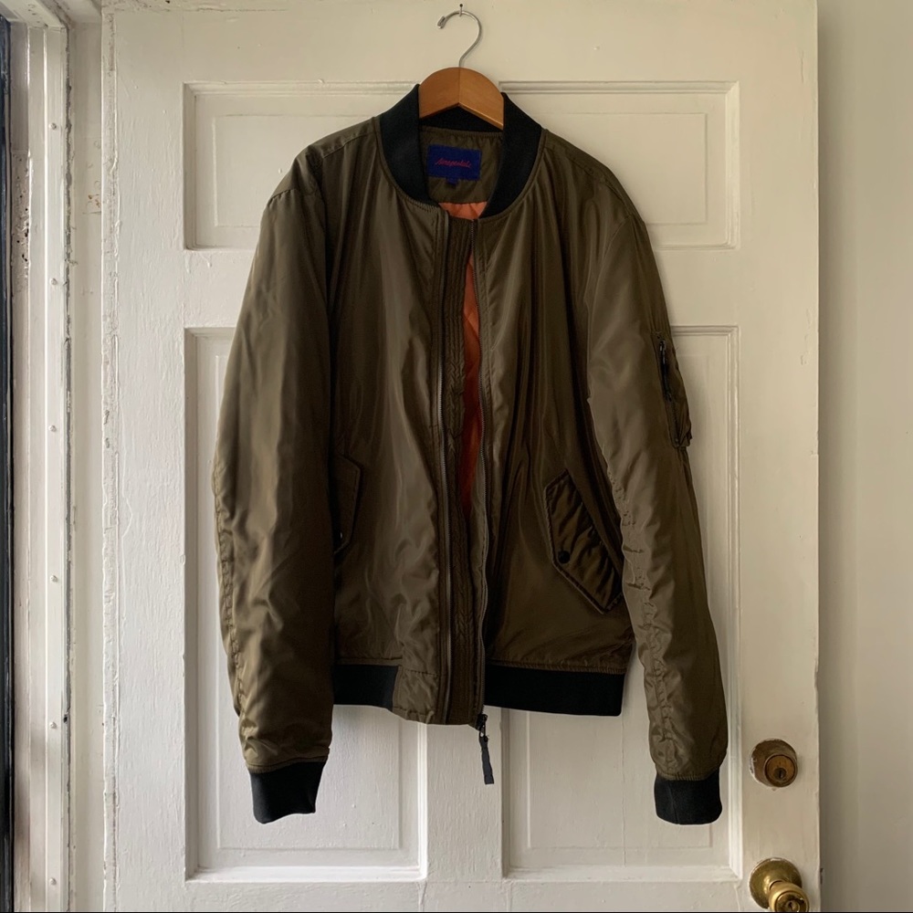 Aeropostale Green Bomber Jacket